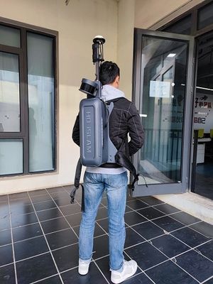 3D LiDAR HiSLAM محمول باليد لمسح الفضاء الداخلي والنمذجة