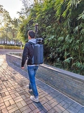نطاق 120 مترًا HiSLAM LiDAR لرسم الخرائط المتكاملة فوق سطح الأرض