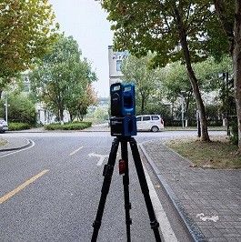 3 سم @ 100 م دقة TLS360 ماسح ضوئي ليزر ثلاثي الأبعاد محمول 0.2 م -150 م للأمن العام