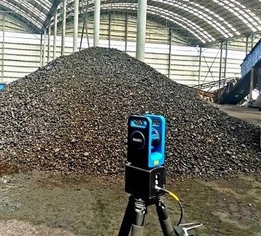 ماسحات ليزر أرضية خفيفة الوزن ثلاثية الأبعاد TLS360 4 كجم للإدارة الرقمية لساحة التخزين