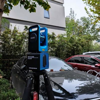 ماسحات ضوئية ليزر ثلاثية الأبعاد عالية الدقة 4 كجم 150 متر TLS360 لقياس واجهة المبنى