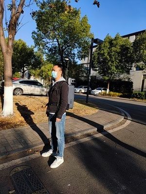 10 سم دقة 3D LiDAR HiSLAM لحساب حجم أعمال الحفر